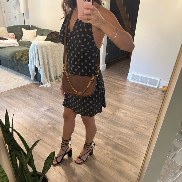 Like New Jolie Leather Small Crossbody Bag Brown - Picture 15 of 15